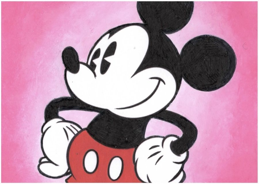 Mickey Mouse original painting by Kevin Graham