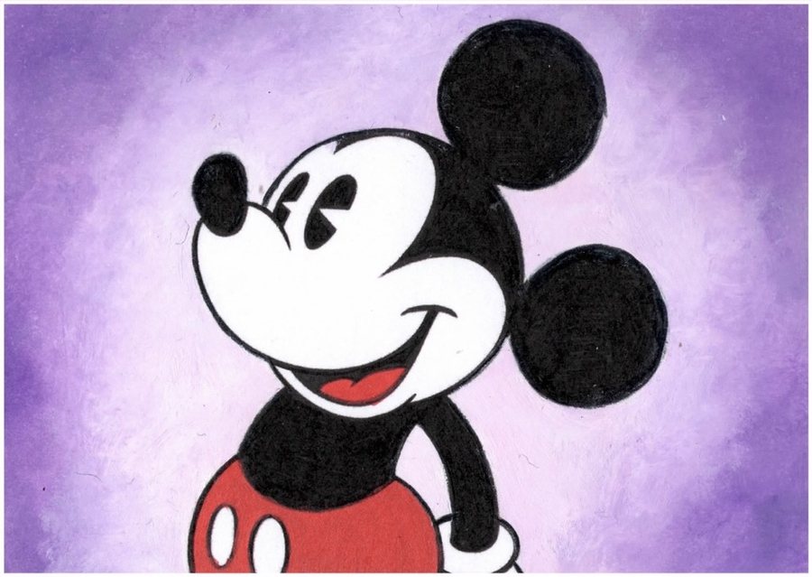 Mickey Mouse original painting by Kevin Graham