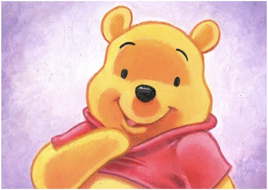 Winnie the Pooh original painting by Kevin Graham