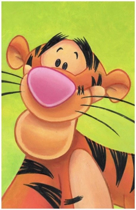 Tigger original painting by Kevin Graham